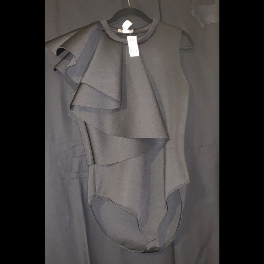 Plus Size Plush Bodysuit